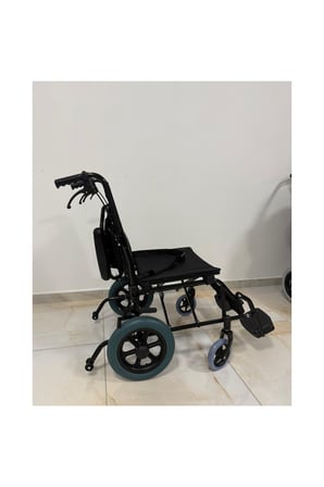 Hafif katlanır kolçak hareketli Alüminyum Transfer Özellikli Tekerlekli Sandalye (dm863laj-a12)