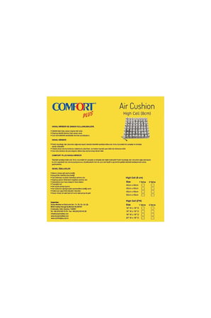 Dm-845 Havalı Oturma Minderi 45x40x8