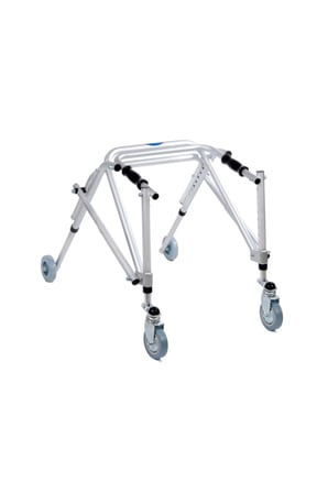 Alüminyum Pediatrik Çocuk Dört Tekerli Ters Walker Ky963l