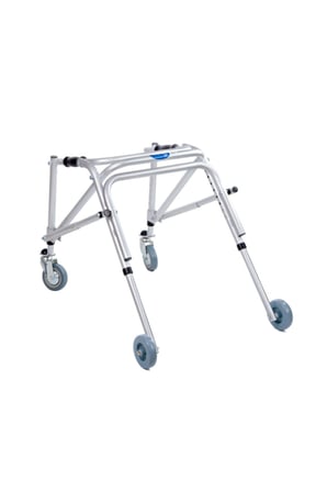 Alüminyum Pediatrik Çocuk Dört Tekerli Ters Walker Ky963l