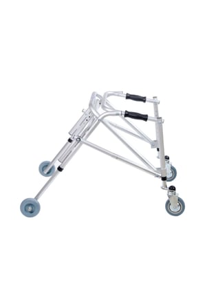 Alüminyum Pediatrik Çocuk Dört Tekerli Ters Walker Ky963l