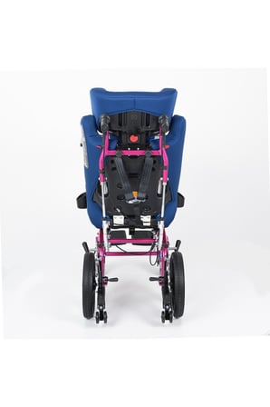 Pediatrik Tekerlekli Sandalye |Yatarlı Sırt,Tilt Özellikli,Emniyet Kemerli KY958LC-C-35