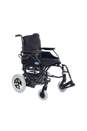 Akülü Sandalye Siyah | 340W Motor,Katlanır Çelik Şase,120kg Taşıma Kapasiteli Escape LX