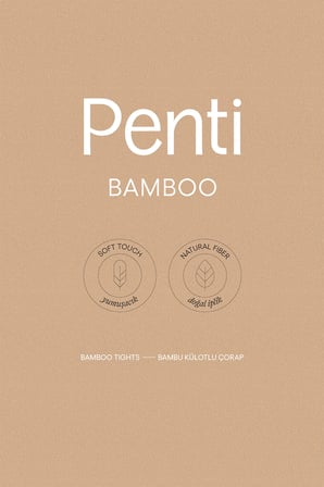 Bambu Siyah Külotlu Çorap