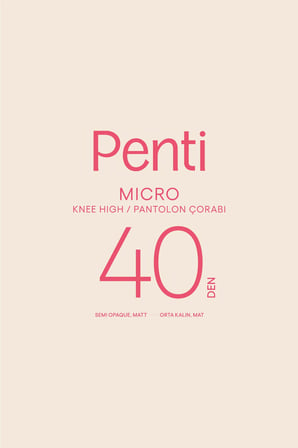Micro 40 Lacivert Pantolon Çorabı