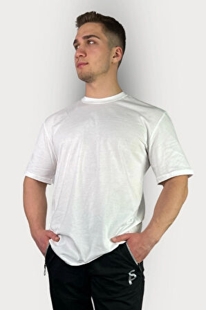 Sporcum Pamuklu Regular Fit Tshirt - Galium Serisi
