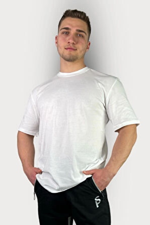 Sporcum Pamuklu Regular Fit Tshirt - Galium Serisi