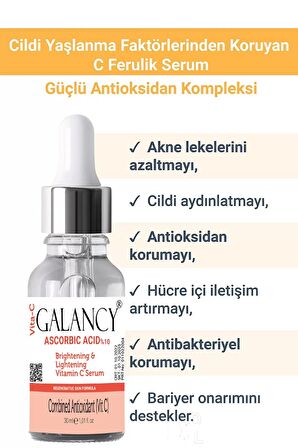 Vita-c Serum ve Aydınlatıcı Renk Tonu Eşitleyici C vitamini Serum