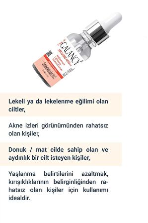 Vita-c Serum ve Aydınlatıcı Renk Tonu Eşitleyici C vitamini Serum