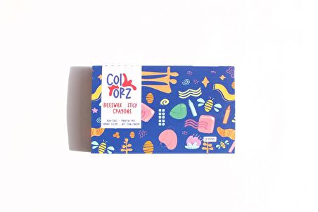 Colorz 12'li Kalem Balmumu Pastel Boya Seti