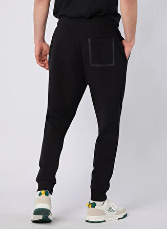 Kappa 311P25W-005 FABIO PANT Siyah Lastikli Bel Regular Fit Düz Erkek Eşofman Altı