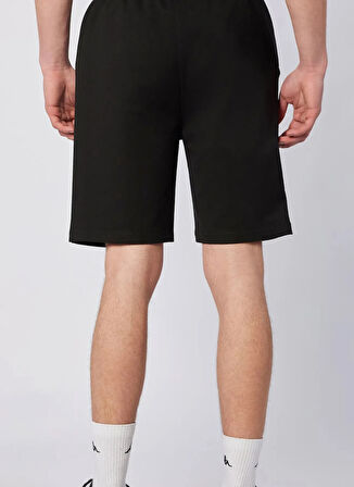 Kappa 34213FW-005 CONNEL SHORT Siyah Lastikli Bel Regular Fit Düz Erkek Şort