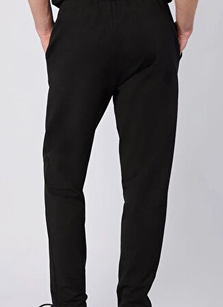 Kappa 382G1YW-005 SAREY JOG Siyah Lastikli Bel Regular Fit Düz Erkek Eşofman Altı