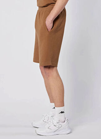 Kappa 331Y5UW-XSC PRONTON SHORT Kahve Lastikli Bel Regular Fit Düz Erkek Şort