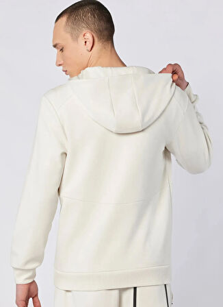 Kappa 382554W-Z8A FABIO FULL ZIP Ekru Normal Düz Erkek Zip Ceket
