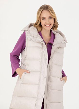 U.S. Polo Assn. Taş Kadın Şişme Yelek NILIAN23K