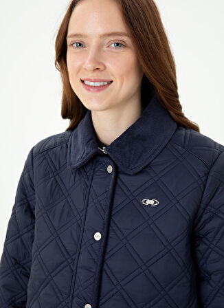 U.S. Polo Assn. Lacivert Kadın Kaban EDRA23K