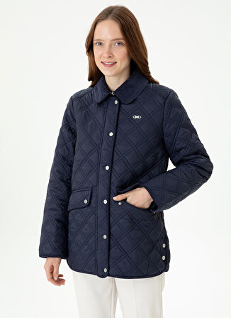 U.S. Polo Assn. Lacivert Kadın Kaban EDRA23K