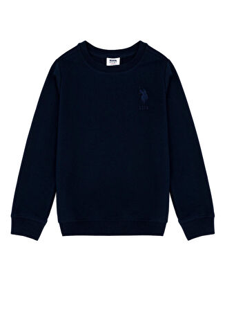 U.S. Polo Assn. Erkek Çocuk Lacivert Sweatshırt JELLYKIDSSK023