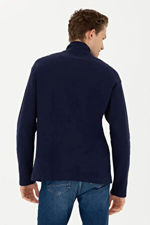Erkek Lacivert Sweatshirt