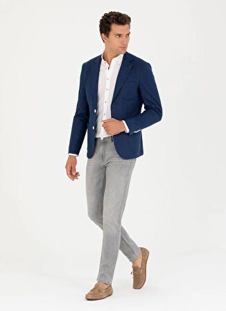 Cacharel Slim Fit Lacivert Erkek Ceket SANTO