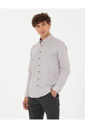  Slim Fit Uzun Kollu Gömlek 50278869-VR029