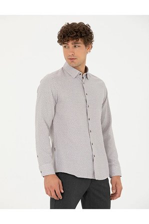  Slim Fit Uzun Kollu Gömlek 50278869-VR029