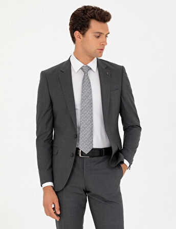 Erkek Slim Fit Ceket Ceket-Füme | 56