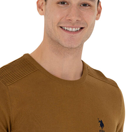 Erkek Bisiklet Yaka Slim Fit Kazak 1629680