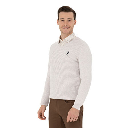 Erkek Kazak V Yaka Slim Fit 1629617