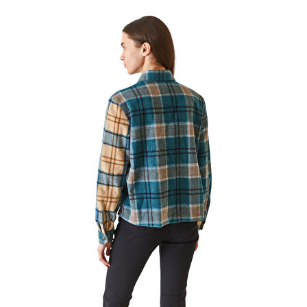 Crop Top Kışlık Oduncu Gömleği 1676501