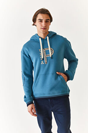 U.S. POLO ERKEK KAPİŞONLU COMFORT FİT SWEATSHIRT