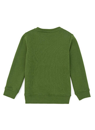 U.S. Polo Assn. Erkek Çocuk  Yeşil Sweatshırt DUTSEKIDS