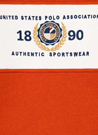 U.S. Polo Assn. Erkek Çocuk  Kiremit Sweatshırt DUTSEKIDS