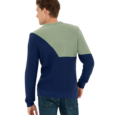 Yuvarlak Yaka Erkek Kazak