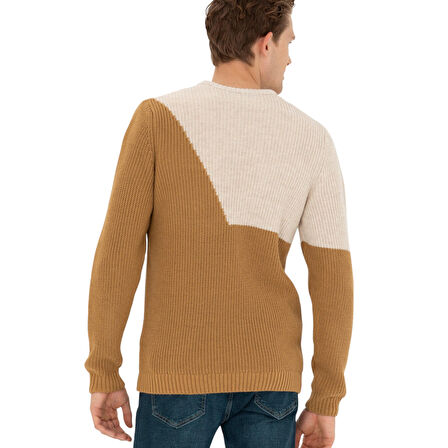 Yuvarlak Yaka Erkek Kazak