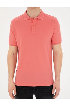 Pierre Cardin PİERRE CARDİN ERKEK POLO YAKA SLİMFİT SPOR T-SHIRT