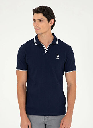 U.S. Polo Assn. Lacivert Erkek Slim Fit T-Shirt TERNIIY024
