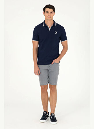 U.S. Polo Assn. Lacivert Erkek Slim Fit T-Shirt TERNIIY024