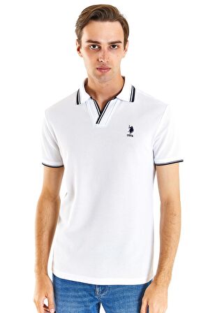 U.S. Polo Assn. Slim Erkek Tişört 50285158-VR013