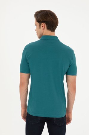 ERKEK SLİMFİT POLO YAKA SPOR t-shirt G081GL011.000.1792406 GTP