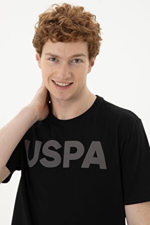 1795459 GEARTIY024 US Polo Assn Erkek T-shirt Siyah