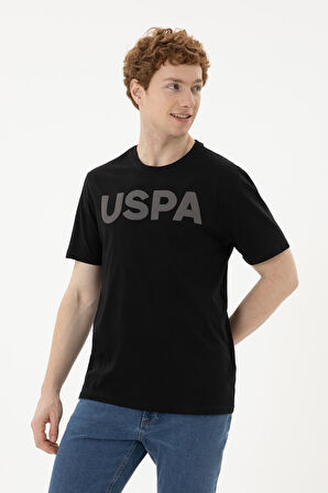 1795459 GEARTIY024 US Polo Assn Erkek T-shirt Siyah