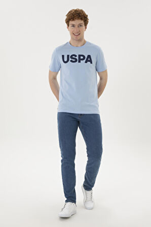 1795459 GEARTIY024 US Polo Assn Erkek T-shirt Açık Mavi