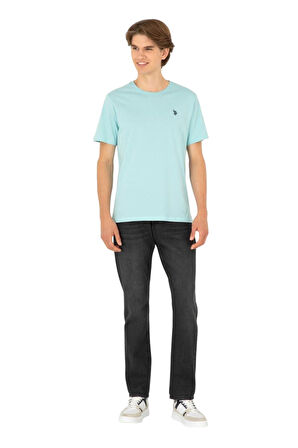 Erkek Bisiklet Yaka Basic T-shirt