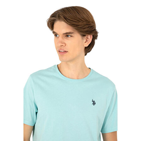 Erkek Bisiklet Yaka Basic T-shirt