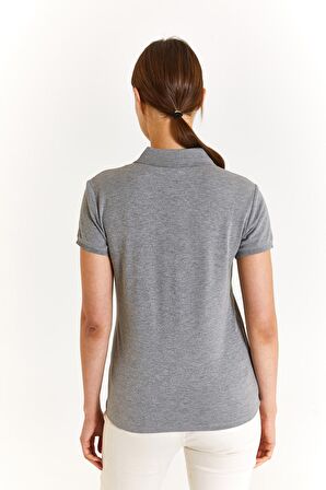 U.S. Polo Assn. Kadın Slim Tişört 50280057-VR086