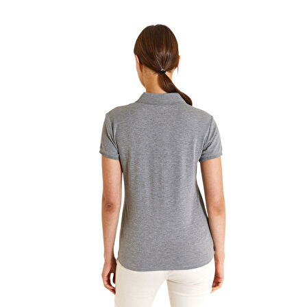 Kadın Basic Polo Yaka Tişört