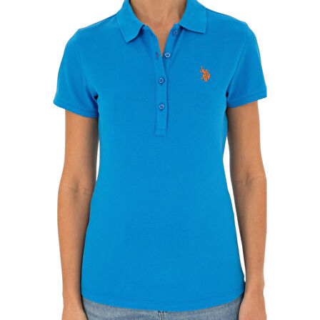 Kadın Basic Polo Yaka Tişört