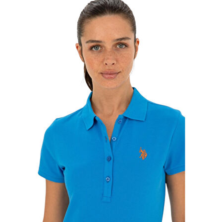 Kadın Basic Polo Yaka Tişört